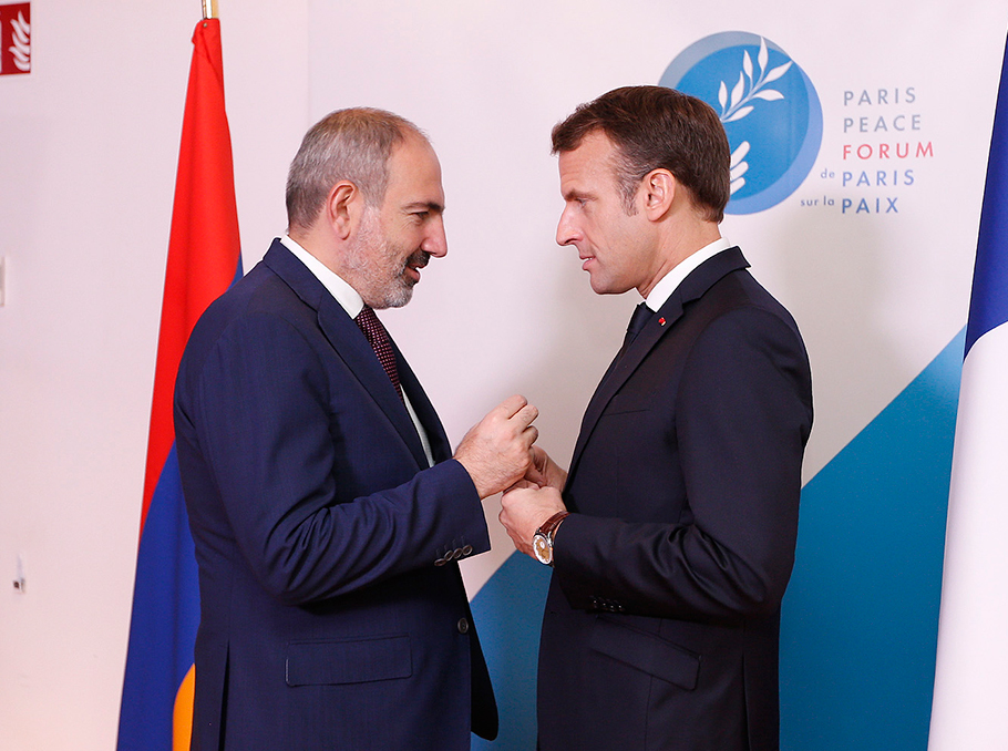 Пашинян обсудил с Макроном важность признания Арцаха - Mediamax.am