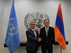 Ban Ki-moon hails Armenia’s giving asylum to migrants 