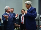 Sargsyan and Kerry discuss the NK situation 