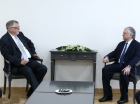 Nalbandian and Salber discuss NK peace process 