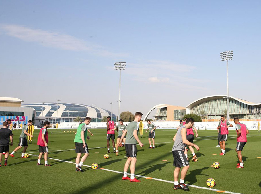 Manchester United Players Are Enjoying The Training Camp In Dubai Sport Mediamax Am