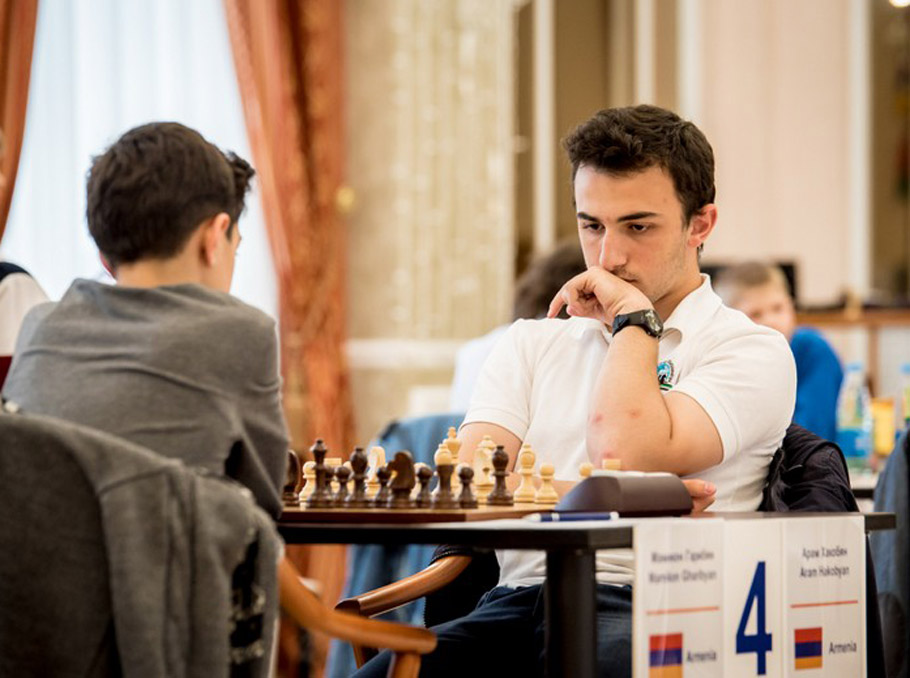Dubai Open chess tournament: Aram Hakobyan scores another victory at round  7
