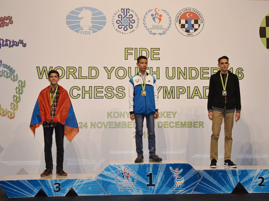 World Youth U16 Olympiad Finishes in Turkey