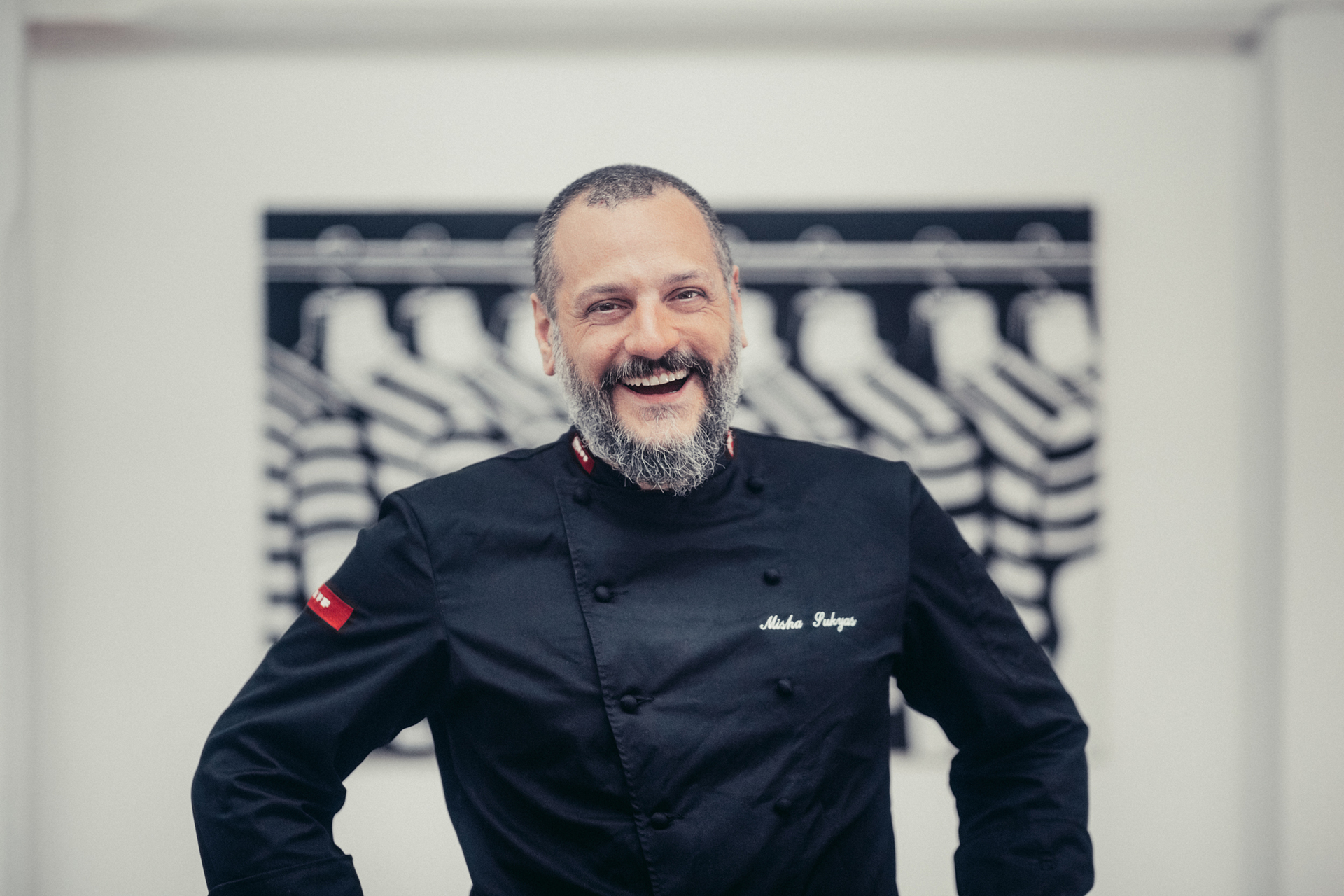 Italian-Armenian chef Misha Sukyas and his avant-garde food