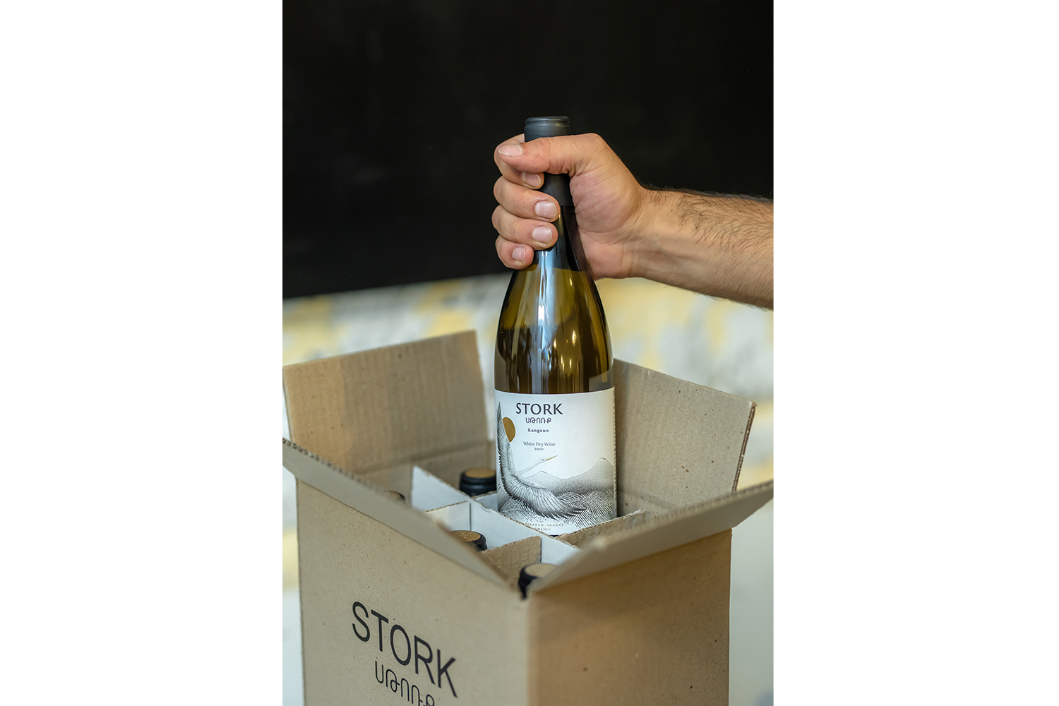 Հայկական Stork գինին դուրս է գալիս բրիտանական շուկա
