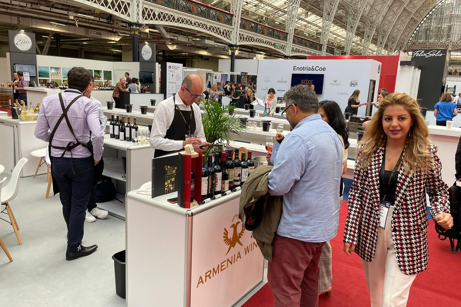 London Wine Fair-ին Հայաստանը ներկայացել է միասնական տաղավարով