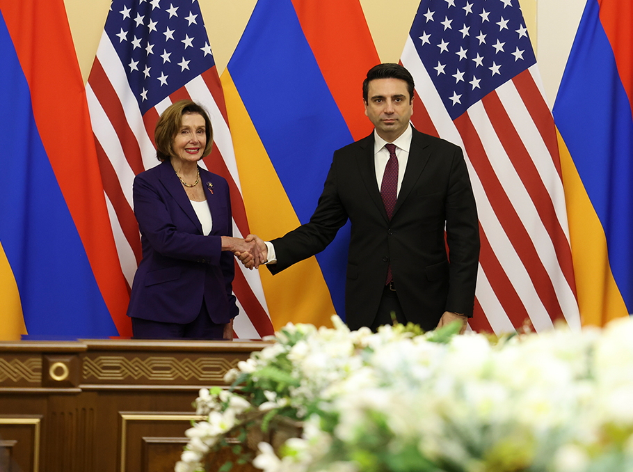 Pelosi condemns Azerbaijan's attacks on Armenia