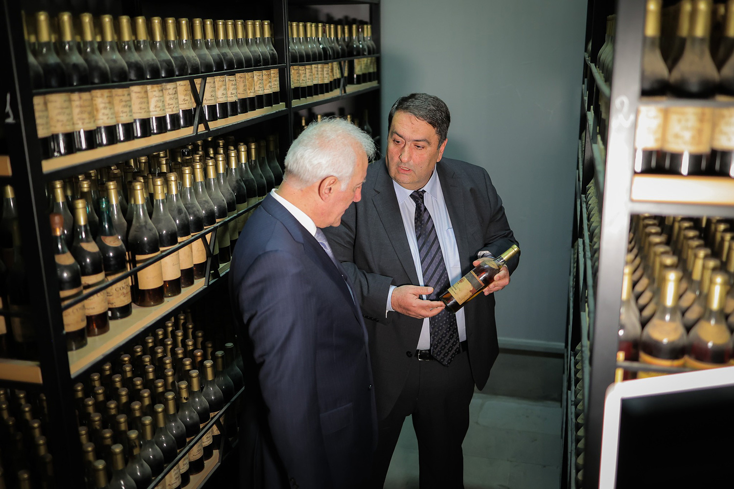 Vahagn Khachaturyan visits Yerevan Brandy Company