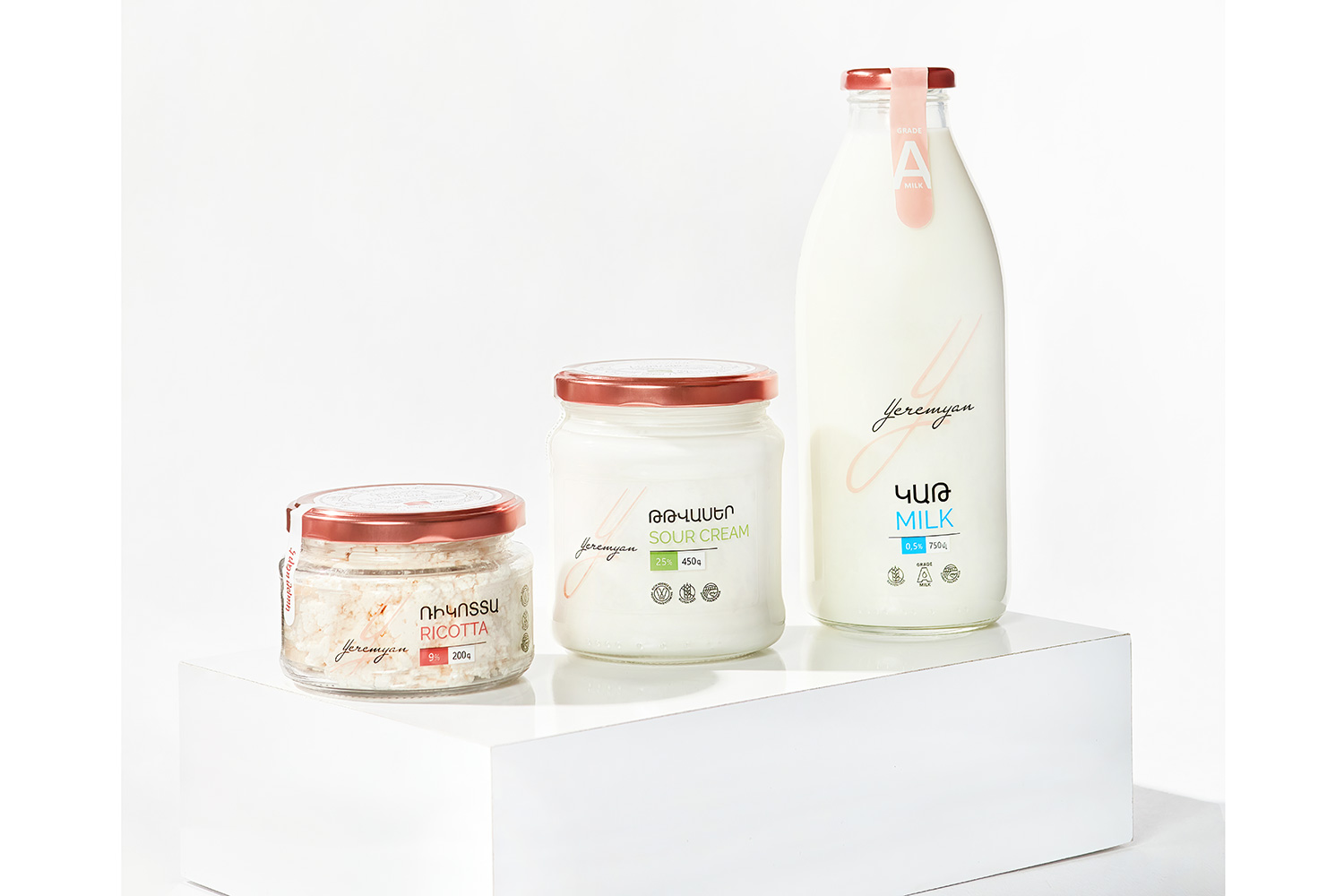 Yeremyan Products: Grade “A” dairy and complete information for consumer