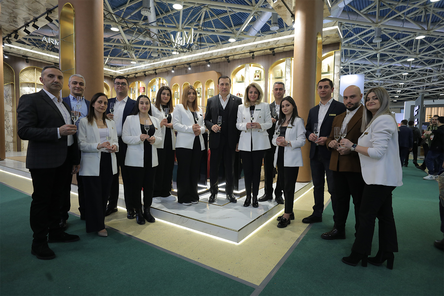 V&M Armenian brandy presented at ProdExpo international exhibition