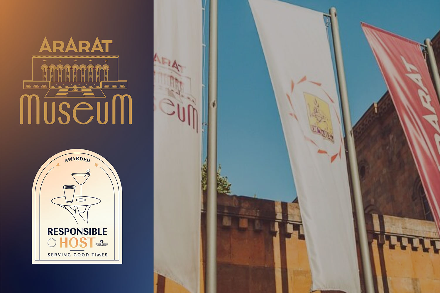 “Because we care”: The ARARAT Museum of the YBC is Now Certified as “Responsible Host”