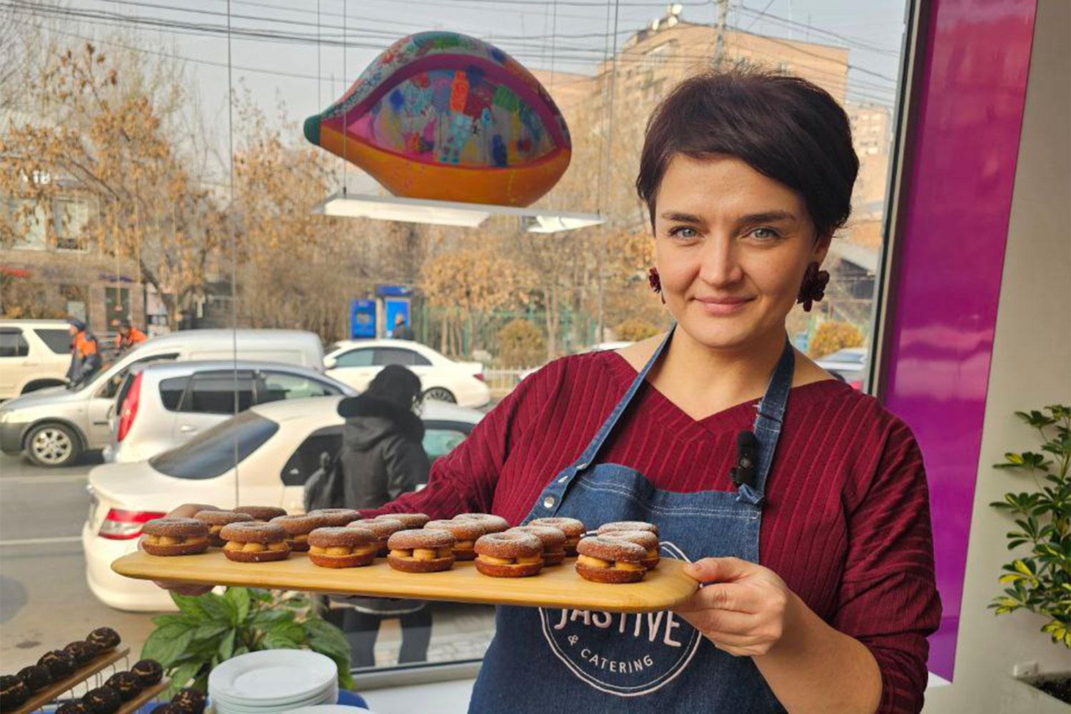 Tastive catering. Օլգայի եւ Նորայրի «օդում կառուցված» ռեստորանը