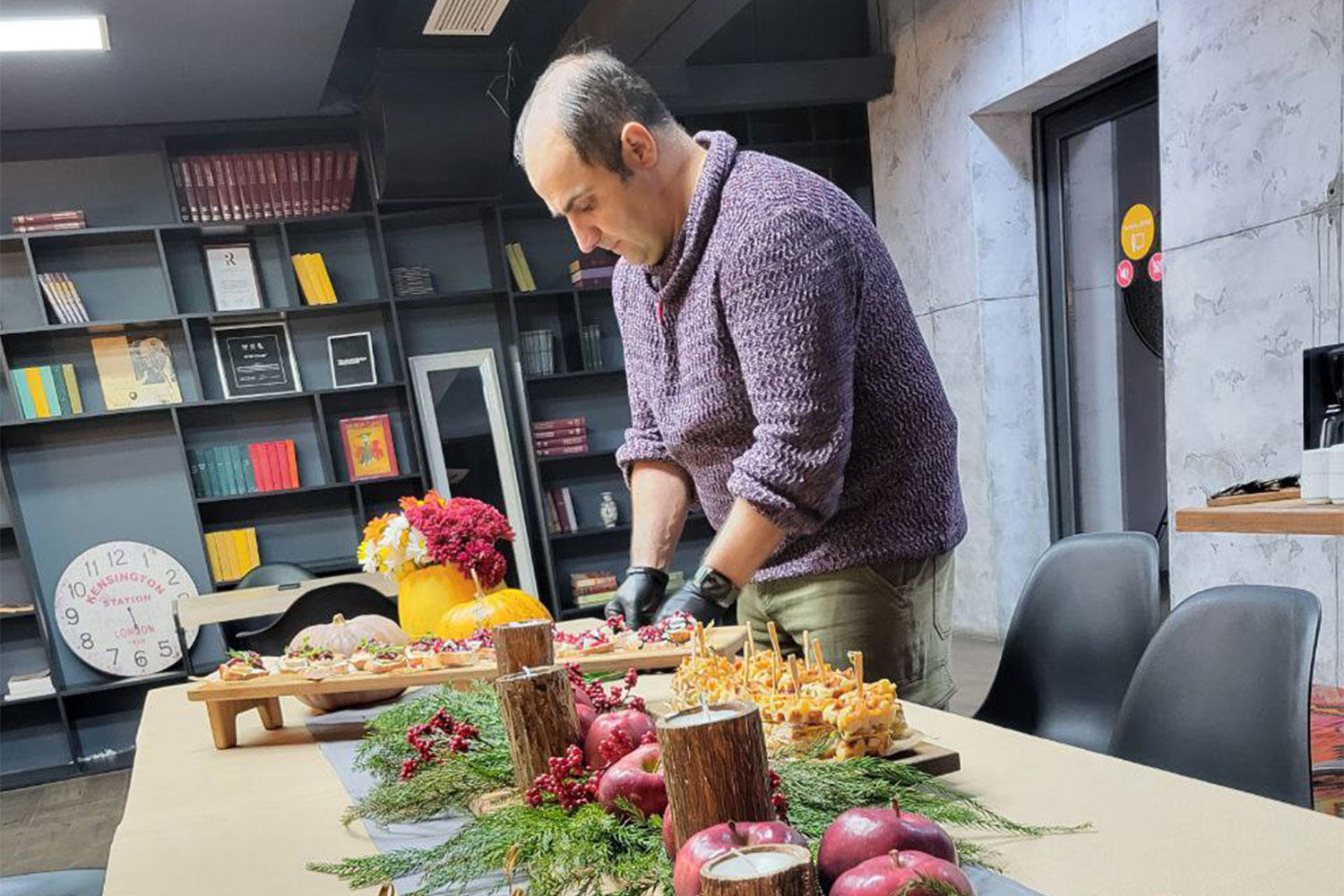 Tastive catering. Օլգայի եւ Նորայրի «օդում կառուցված» ռեստորանը