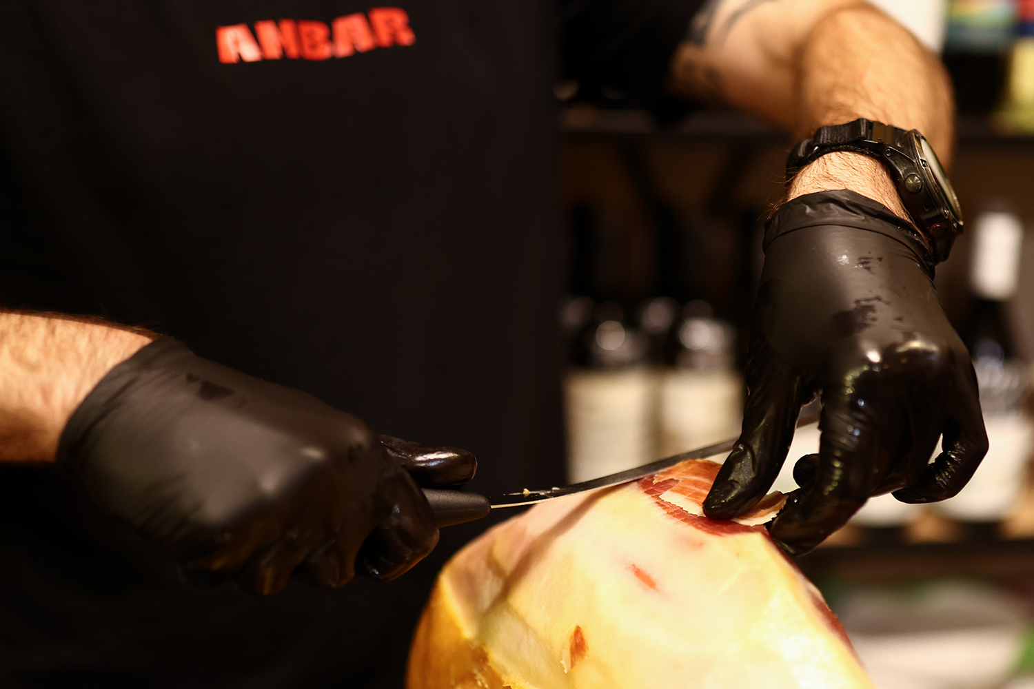 Խամոնի տեսակները եւ կտրելու տեխնիկան. վարպետության դաս Ambar Gastroshop-ում