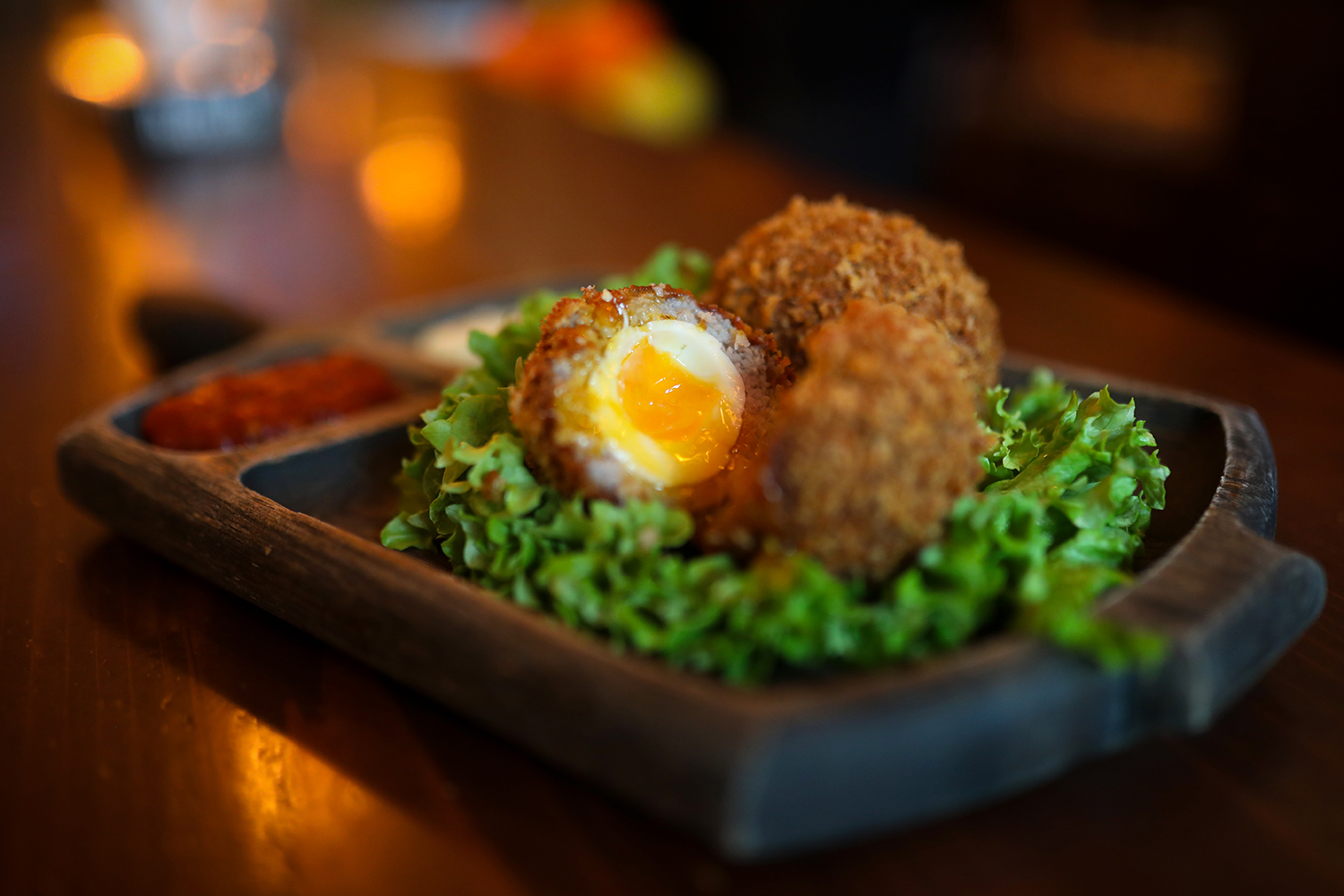 Scotch Eggs. Լոնդոնյան համը The Beatles Pub-ում