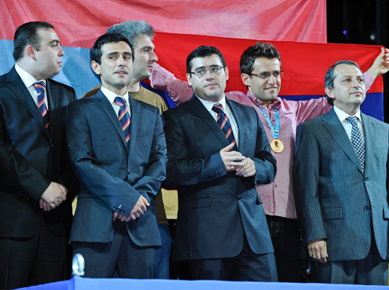 Командный чемпионат мира по шахматам в 2015 году примет Армения 