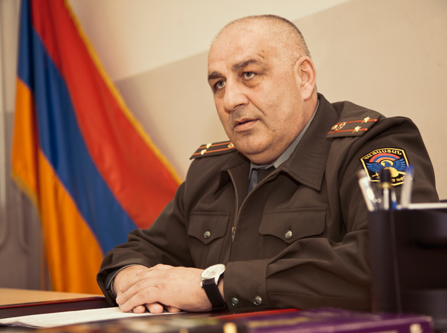 Подполковник Варужан Григорян 