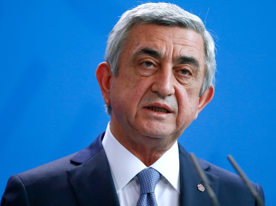 Armenian President We should learn our lessons from this Mediamax.am