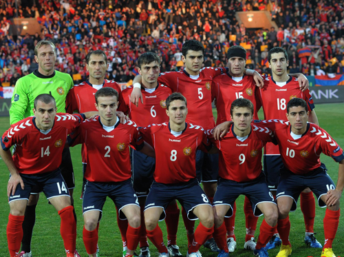 The Armenian national team