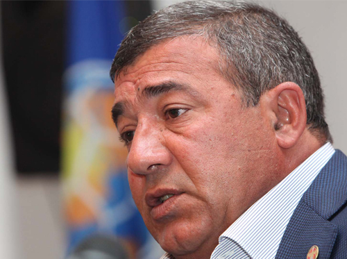 The President of the Football Federation of Armenia (FFA), Ruben Hayrapetyan