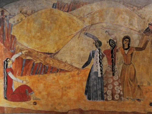 Two frescos of Minas to be placed in the new terminal of “Zvartnots ...