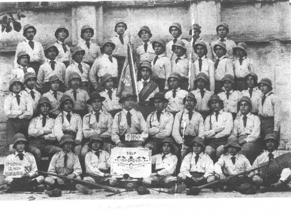 Շանթ մարմնակրթական միության սաները 1919 թ.