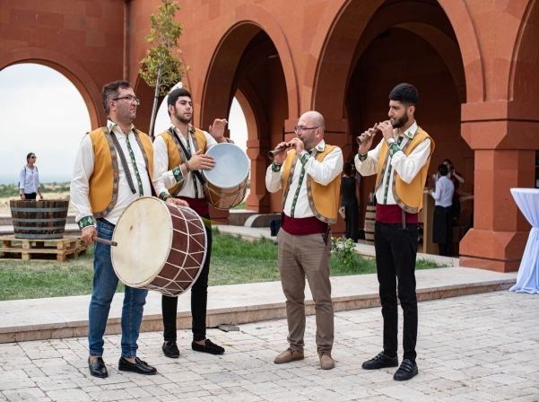 «Արմենիա Վայն» գինեգործարանում նշեցին Խաղողօրհնեքը