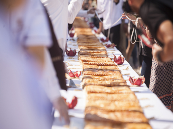 Աշխարհի ամենամեծ գաթան պատրաստվել է երկու օրում 