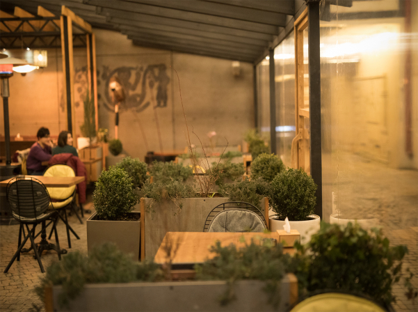 Ջերմ միջավայր՝ բաց երկնքի տակ. գործում է Beer Academy-ի Ձմեռային բակը