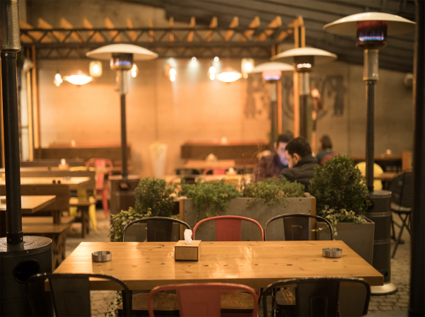 Ջերմ միջավայր՝ բաց երկնքի տակ. գործում է Beer Academy-ի Ձմեռային բակը