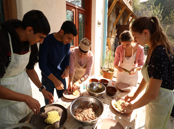 UWC Dilijan-ի ուսանողները պատրաստում են իրենց ազգային ուտեստները 