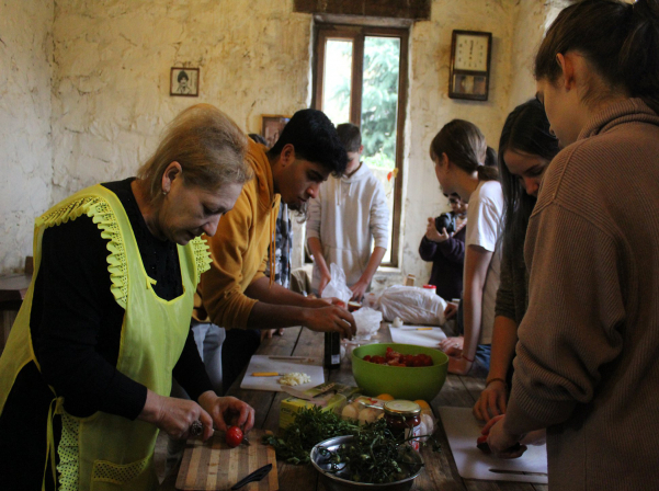 UWC Dilijan-ի ուսանողները պատրաստում են իրենց ազգային ուտեստները 