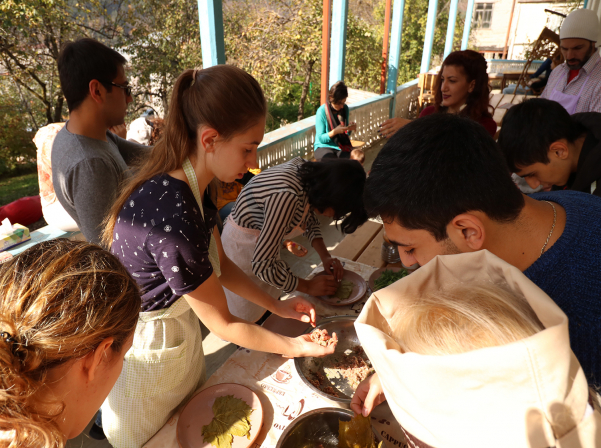 UWC Dilijan-ի ուսանողները պատրաստում են իրենց ազգային ուտեստները 