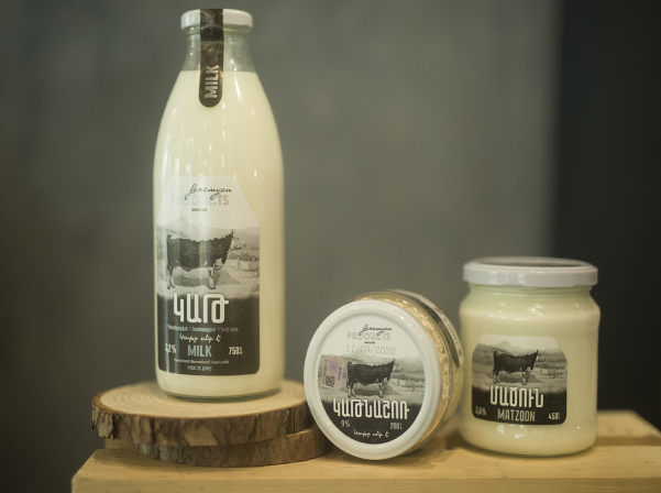 Yeremyan Projects-ը ներկայացրել է իր արտադրած բարձրորակ կաթնամթերքը