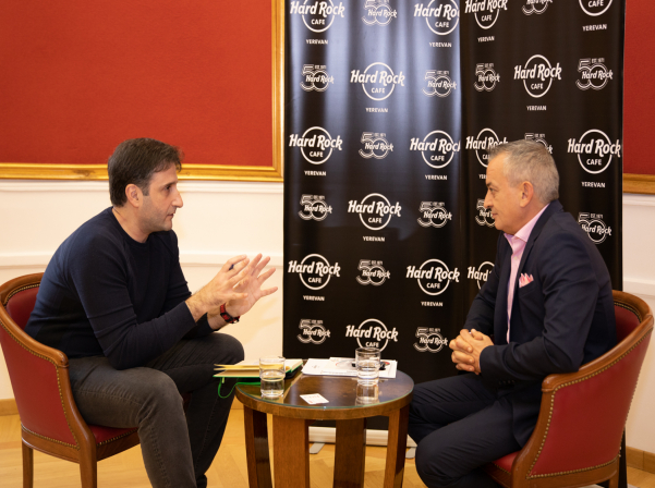 Anibal Fernandez: “Hard Rock Cafe Yerevan will be a surprise” 