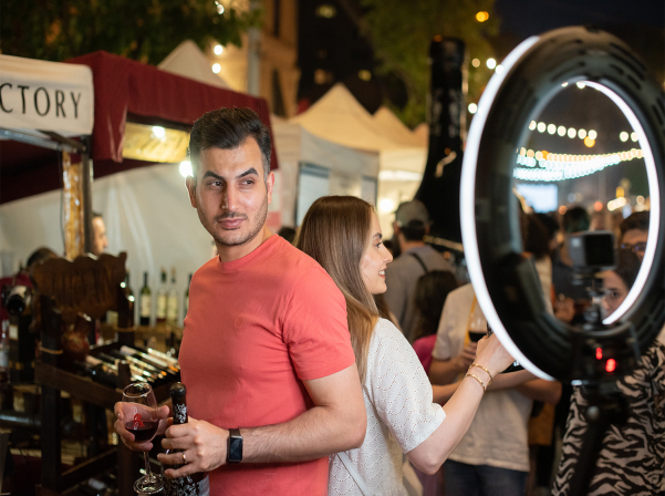 Արցախյան խնդողնին եւ հողի արժեւորումը «Երեւանի գինու օրերին»