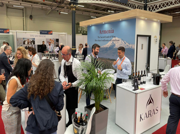 London Wine Fair-ին Հայաստանը ներկայացել է միասնական տաղավարով