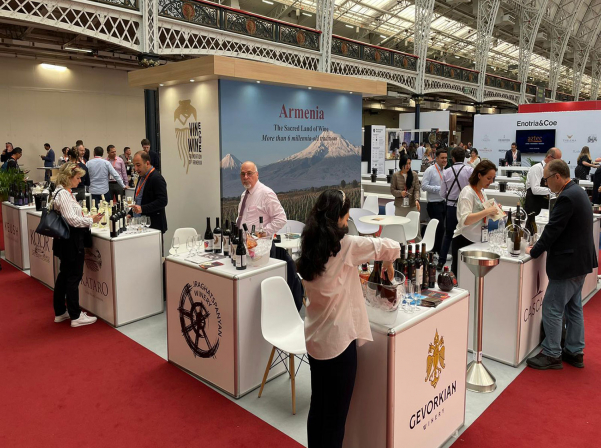 London Wine Fair-ին Հայաստանը ներկայացել է միասնական տաղավարով