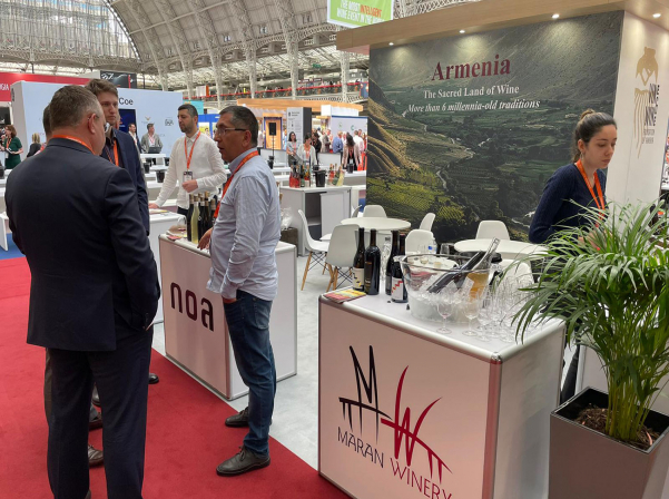 London Wine Fair-ին Հայաստանը ներկայացել է միասնական տաղավարով