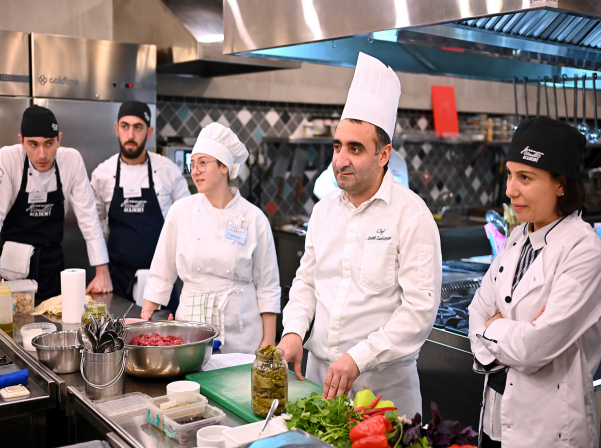 Իտալացի խոհարարները տպավորված են «Երեմյան Ակադեմիայով» 