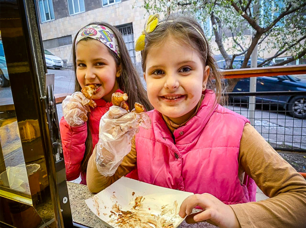 Ringo/ponchik & perazhki. հատուկ խմորն ու մատչելիության նախապայմանները