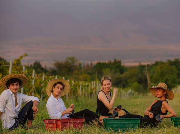 Tsinandali Estate. Խաղողի վազերը, գինու ծնունդն եւ դրա վայելքը՝ մեկ վայրում