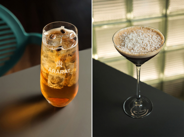 Espresso Cherry и Espresso Tonic - от ARARAT и coffeel 