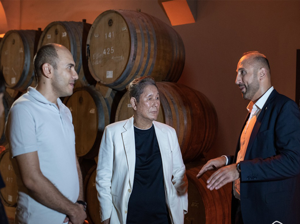 Տակեշի Կիտանոն այցելել է ARARAT թանգարան