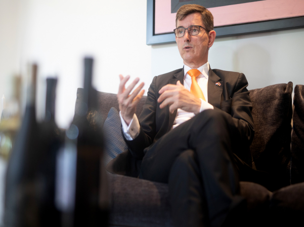 Nico Schermers about Armenian wine and taking it to the Netherlands