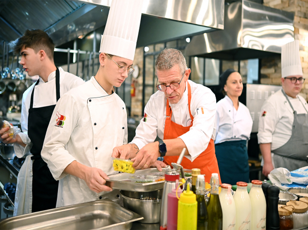 Իտալացի խոհարարներն ու ուսանողները տպավորված էին հայկական խոհանոցով