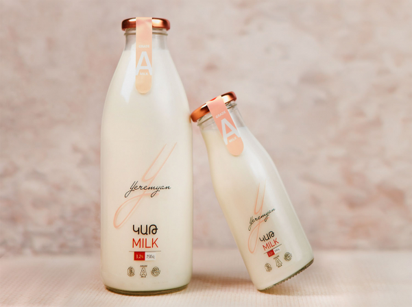 «Երեմյան Փրոդաքթսի» բարձրակարգ կաթն արդեն հասանելի է 250 մլ փոքրիկ շշով