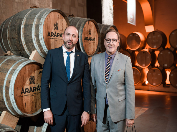 Kevin Spacey didn’t find Frank Underwood’s cask at the ARARAT museum