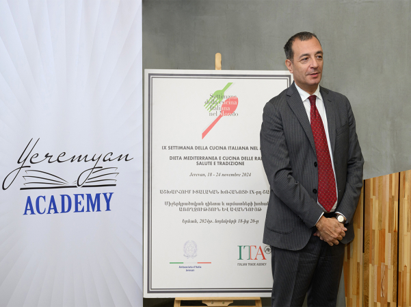 Իտալական խոհանոցի օրերը Հայաստանում. յուրօրինակ կամուրջ երկրների միջեւ 
