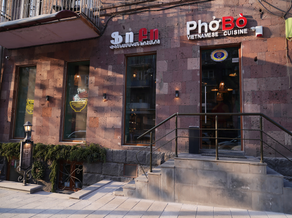 Pho Bo, a restaurant serving Vietnamese flavors in Yerevan